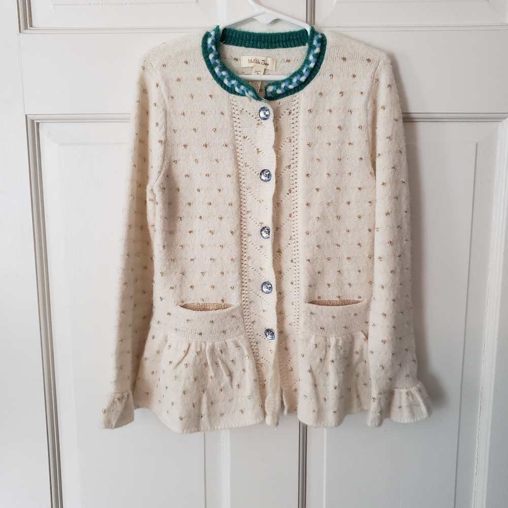 Matilda Jane button up sweater